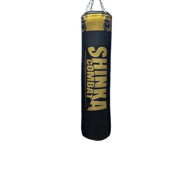 Shinka Combat - Boksesekk - De Luxe - Svart/Gull - 120 cm