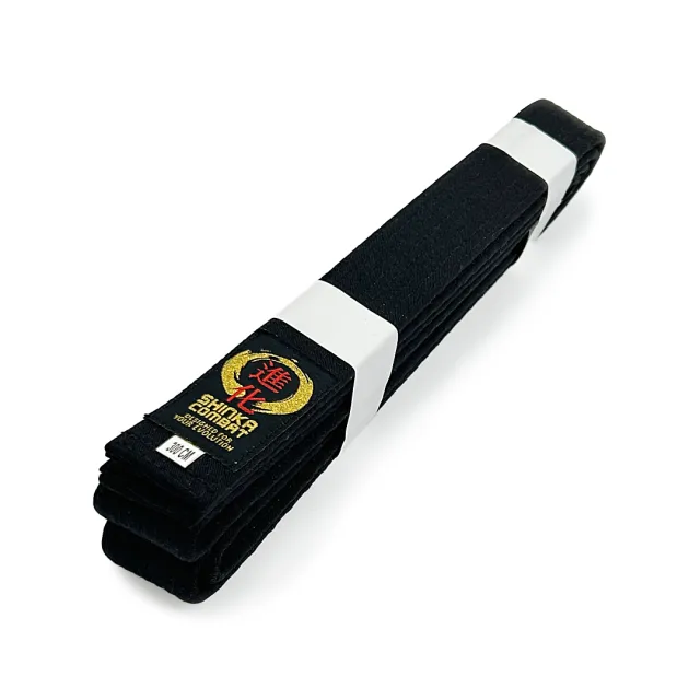 Shinka Combat - Bomullsbelte Heavy – Svart