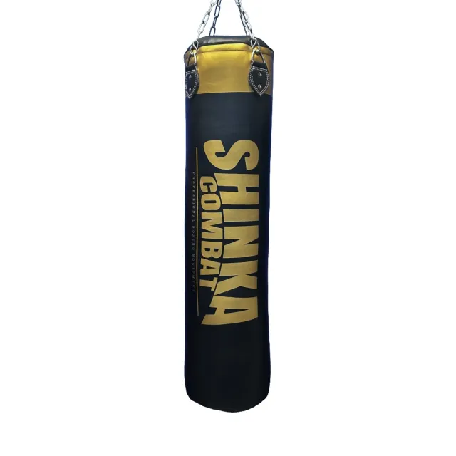 Shinka Combat - Boksesekk - De Luxe - Svart/Gull - 180 cm