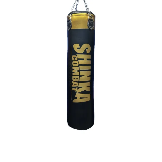 Shinka Combat - Boksesekk - De Luxe - Svart/Gull - 150 cm