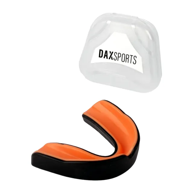 DAX - Tannbeskytter - BitFit – svart/oransje