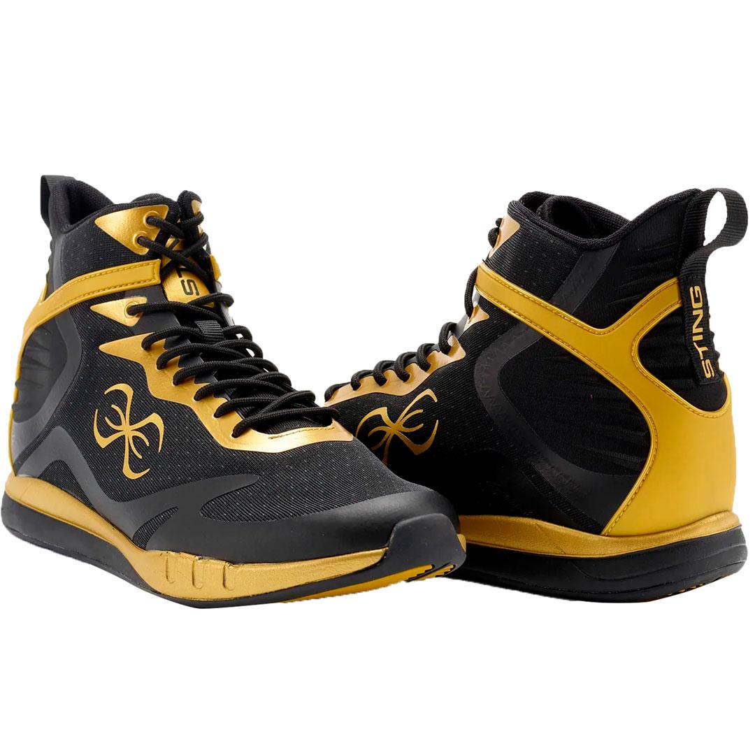 Sting boksestøvler Viper 2.0 - Svart/Gull