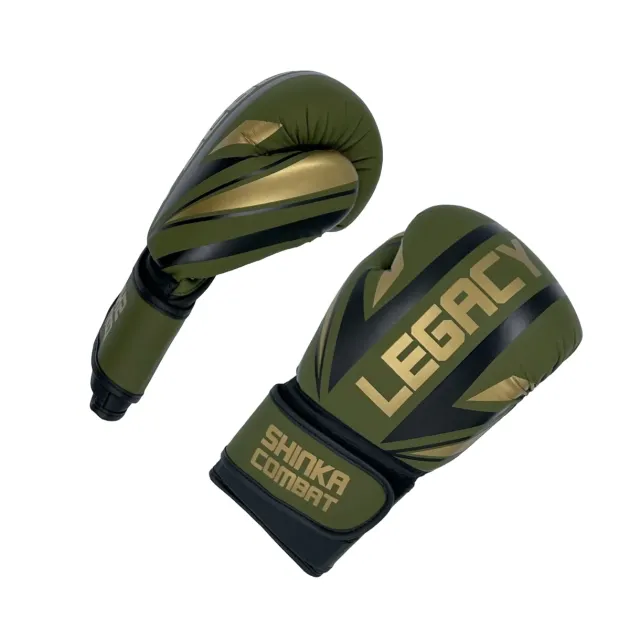 Shinka Combat - Boksehansker - Legacy 3.0 - Kamuflasje grønn