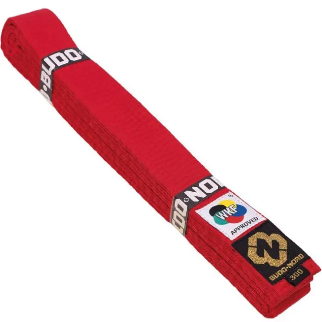 Budo-Nord - Karate Belte - Rødt (WKF)