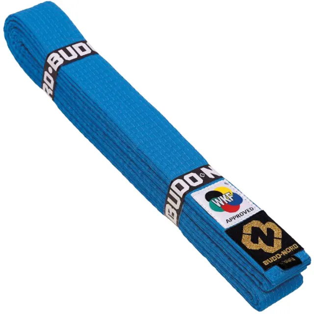 Budo-Nord - Karate Belte - Blått (WKF)