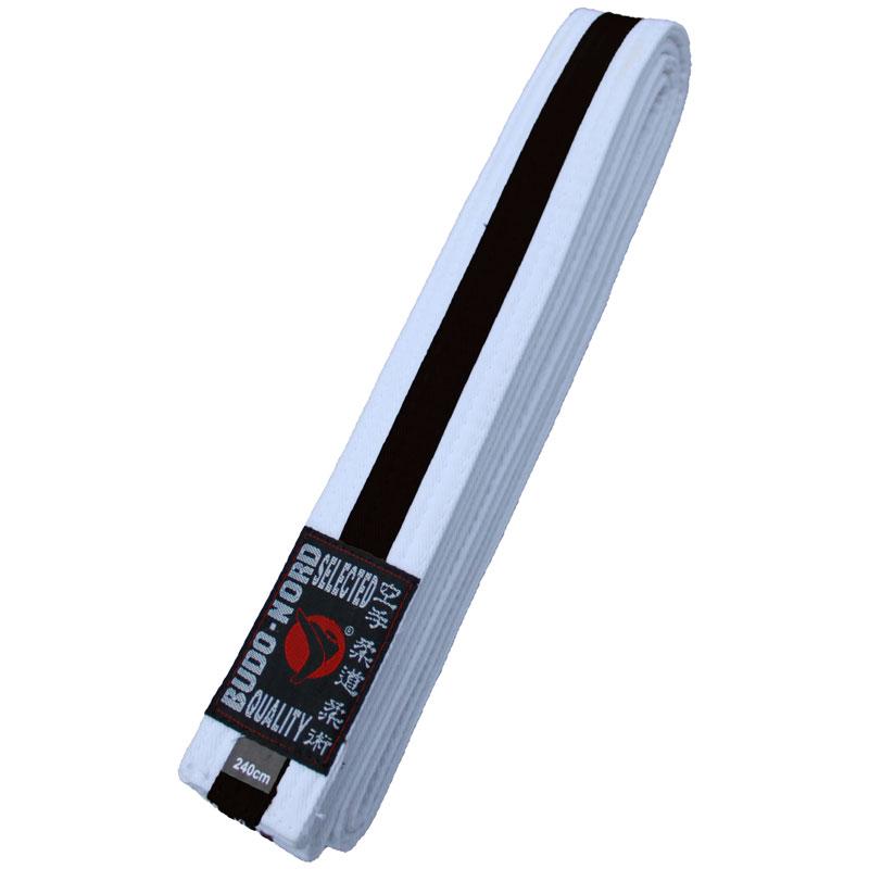 Budo-Nord Svart Mon-belte (Judo og Karate)