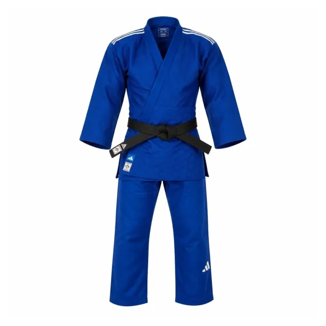 Adidas - Judo gi - Champion III - Slim-Fit - Blå - IJF Godkjent