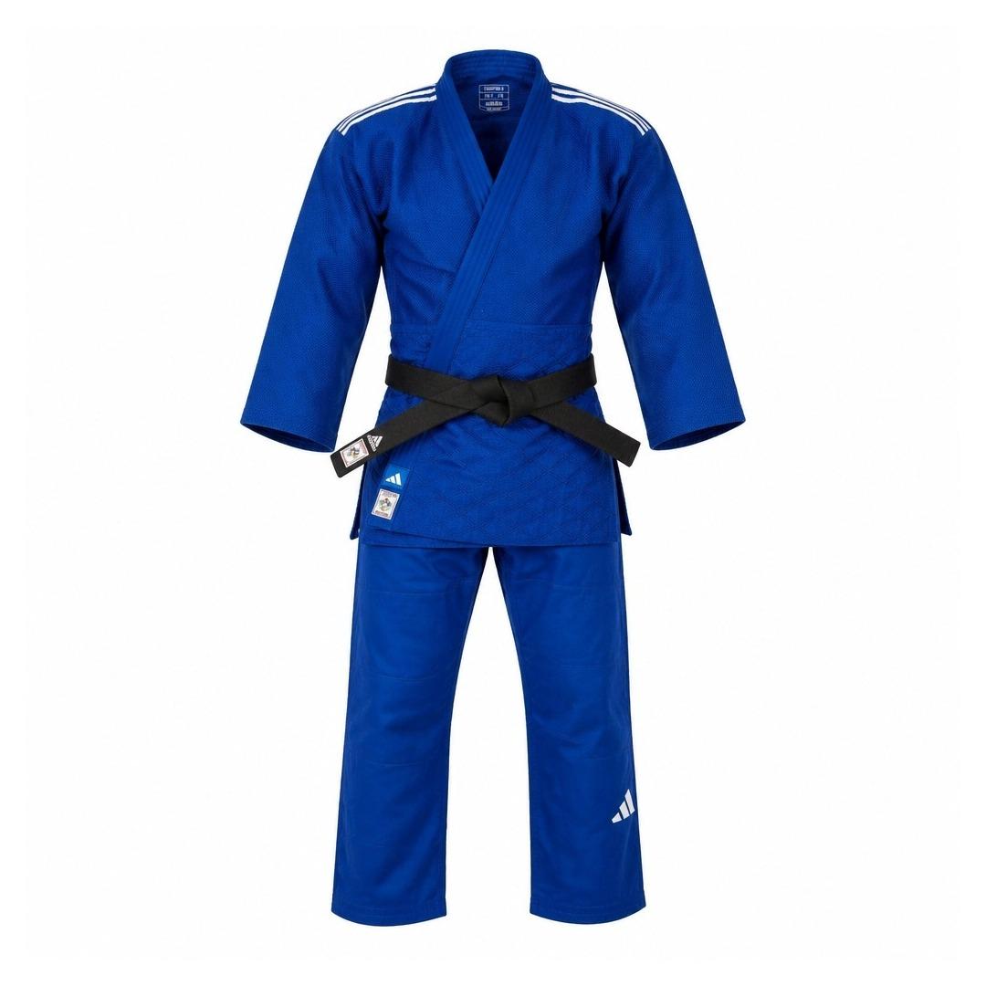 Adidas - Judo gi - Champion III - Slim-Fit - Blå - IJF Godkjent