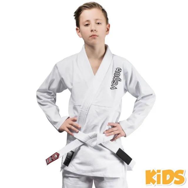 Venum - BJJ Gi - Contender - Kids  (hvit)